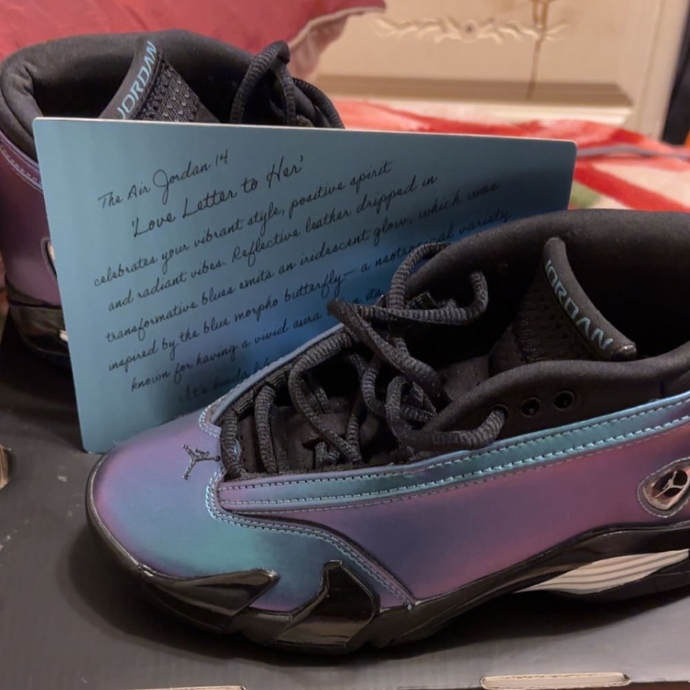 love letter jordan 14s